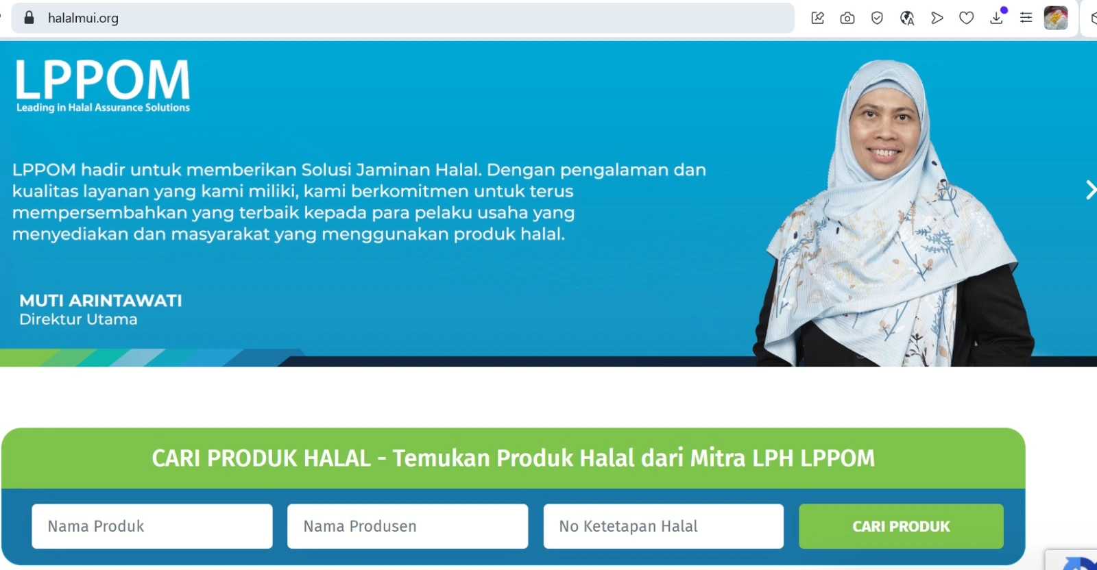 Cek Halal MUI
